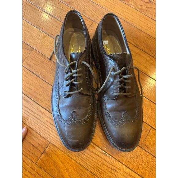 MENS FRYE 84625 JAMES WINGTIP OXFORD SHOES SIZE 10D (800